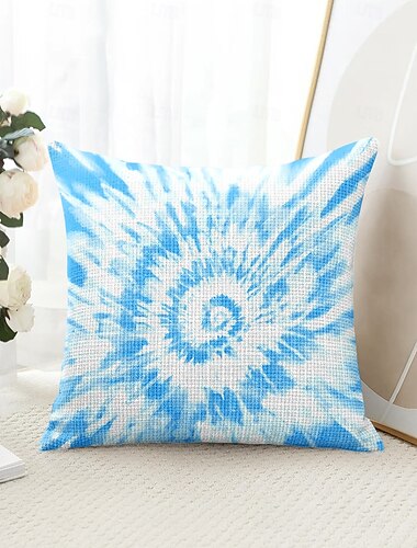  Mandala Batik Dekorative Toss Kissenbezug 1PC Weicher quadratischer Couchkissenbezug Kopfkissenbezug für Schlafzimmer Wohnzimmer Sofa Stuhl