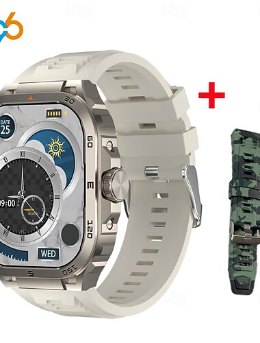 696 GW20 Εξυπνο ρολόι 2.1 inch Έξυπνο ρολόι Bluetooth ΗΚΓ + PPG Βηματόμετρο Υπενθύμιση Κλήσης Συμβατό με Android iOS Γυναικεία Άντρες Κλήσεις Hands-Free Υπενθύμιση Μηνύματος IP 67 Θήκη ρολογιού 41mm