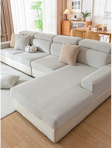  bankhoes zitkussenhoes geometrisch bedrukte polyester hoezen