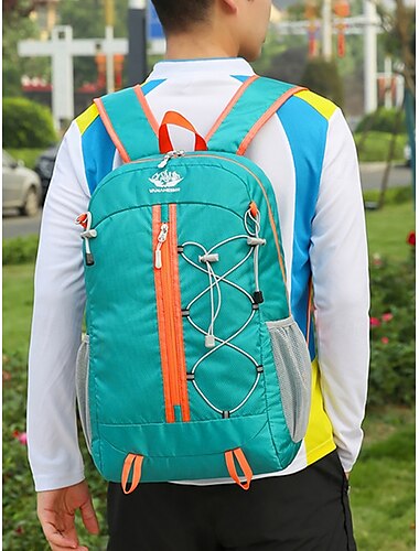  leichter, wasserdichter, faltbarer Wanderrucksack – kompakter Reisetagesrucksack für Camping, Radfahren und Outdoor-Abenteuer, verstaubarer Unisex-Rucksack mit großem Fassungsvermögen