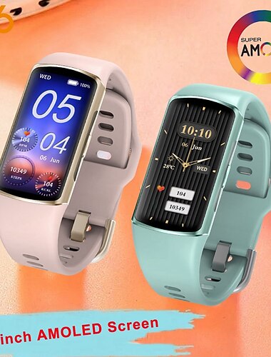  696 H28 Chytré hodinky 1.58 inch Inteligentní náramek Bluetooth EKG + PPG Krokoměr Záznamník hovorů Kompatibilní s Android iOS Dámské Muži Hands free hovory Záznamník zpráv IP 67 25mm pouzdro na