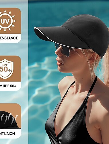  vrouwen eenvoudige outdoor running sport paardenstaart cap