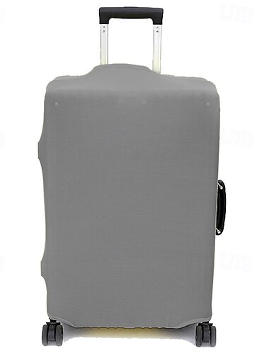  Gepäckschutzhülle, einfarbige, elastische, langlebige Kofferhülle aus Stretchmaterial für die Reise, waschbare, faltbare und staubdichte Dacron-Hülle für Handgepäck &Aufgegebenes Gepäck