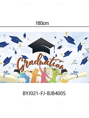 Herzlichen Glückwunsch Absolvent Banner Abschluss-Hintergrund Abschlussdekorationen 2025 Glückwunsch Graduierte Banner Grad-Dekorationen Patio Garten Schule