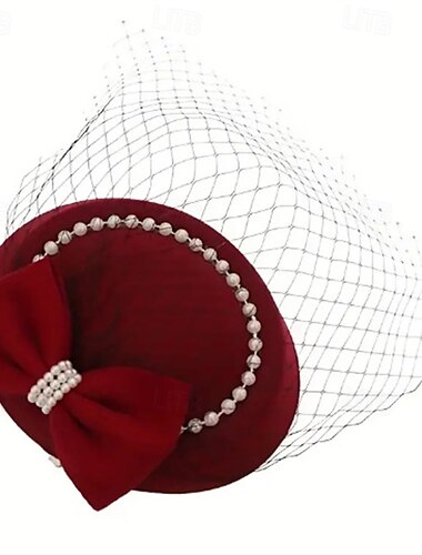  Kopfstück Stoff Hochzeit Abendgesellschaft Elegant Hochzeit Mit Ausgehöhlt Kopfschmuck Kopfbedeckung