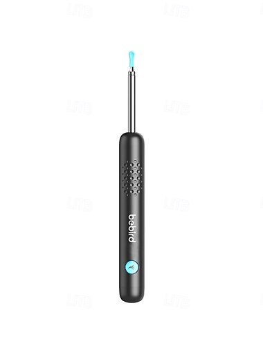  bebird r1 ferramenta de remoção de cera para orelha - limpador de canal auditivo com câmera 1080p earscope removedor de cera selecionador de orelha com pontas de substituição vari câmera com luz 6led