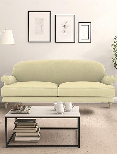  Sofabezug mit Blumenmuster, gesteppt, 100 % Baumwolle, Schonbezüge, Essebodacover, Litb Prime Cover