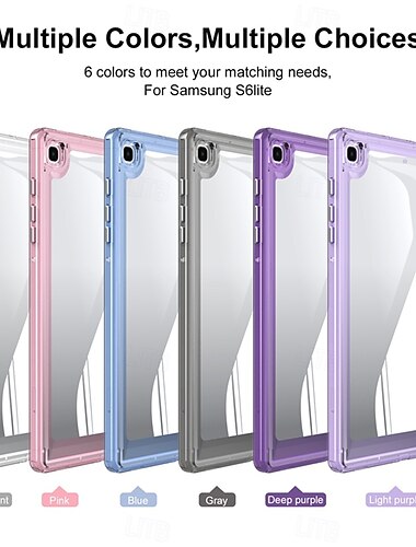  Таблетка Чехлы панели Назначение Samsung Galaxy Tab A9 8.7" S9 11 inch S9 Plus 12.4" S8 Plus 12.4'' S8 S7 Plus 12.4" S7 11'' A8 10.5'' А7 Лайт 8.7'' A7 Полная защита тела Защита от удара Прозрачный
