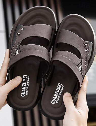  Freizeitsandalen für Herren mit verstellbaren Riemen – bequemes und stützendes Schuhwerk zum Wandern und für Outdoor-Aktivitäten