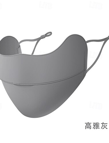  Outdoor Farbverlauf Gesichtsmasken Augenschutz Sonnencreme Maske Weiblich Anti-Ultraviolett Sommer Radfahren Sonnenschutz Eis Seidenmaske