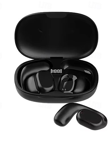  X27 Bluetooth 5.3 Freisprechkopfhörer Ohrhaken Hi-Fi mit Ladebox
