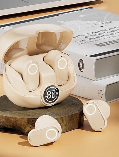  سماعات M89 True Wireless TWS سماعات أذن داخل الأذن بلوتوث 5.3 تصميم مريح صوت استيريو محيطي للياقة البدنية