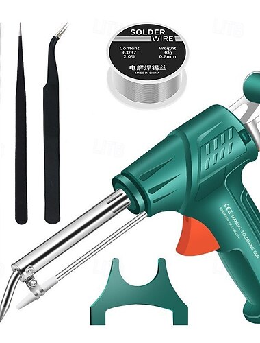  intern verwarmde industriële laserlasgereedschappen, draagbare multifunctionele soldeerbout soldeerboutset, 3-in-1 handzaam laspistool voor metaal, scheepsbouw, doe-het-zelf