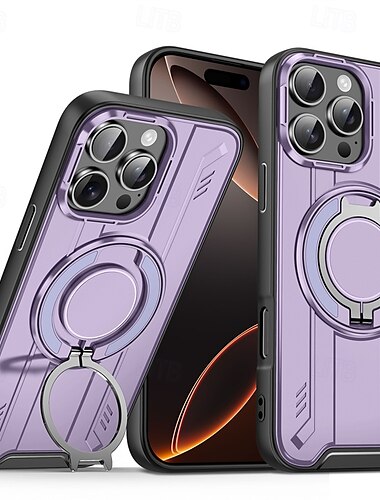  τηλέφωνο tok Για Apple AirTag iPhone 16 15 14 Pro Max Plus iPhone 16e iPhone 13 12 11 Pro Max Πίσω Κάλυμμα Θήκη μαγνητικής προσρόφησης με βάση στήριξης Μαγνητική Υποστήριξη ασύρματης φόρτισης