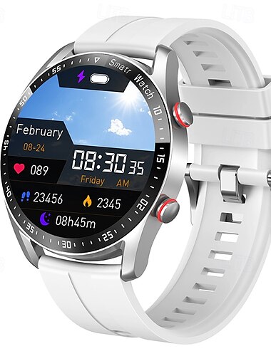  Smart Watch für Männer ECGPPG Bluetooth Anruf Laser Gesundheit Blutdruck Fitness Sport wasserdicht Lange Akkulaufzeit