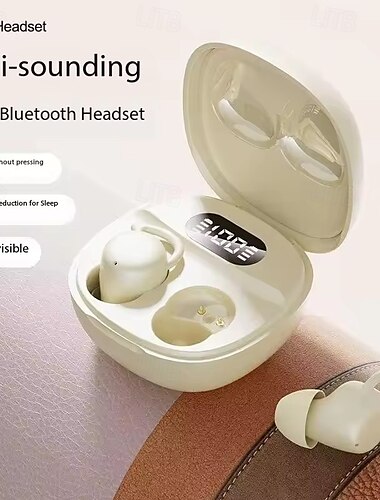  x62 draadloze in-ear bluetooth 5.3 oordopjes met hifi stereogeluid en oplaadcase voor sport en gaming
