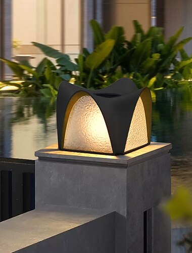  الخارج الحديث أضواء الجدار في الهواء الطلق الخارج معدن إضاءة الحائط 110-120V 220-240V 20 W