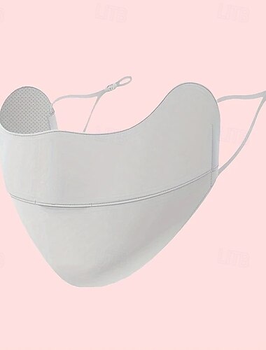 Seiden-Sonnenschutzmaske für Frauen 3D Stereo Augenschutz Sommer Atemaktiv Anti-UV-Maske Dünn