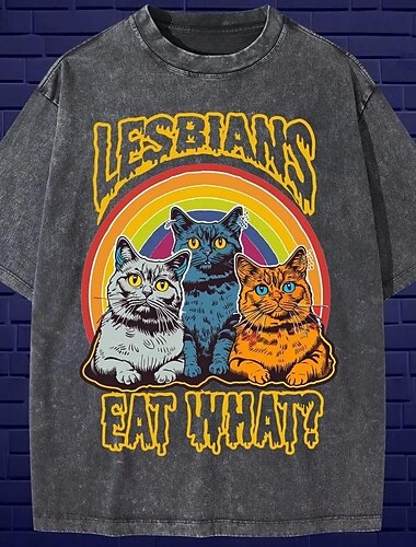  T-Shirt Camisas del Orgullo Personajes Gráfico Para Hombre Mujer Chico Niños Adulto Mascarada Estampado en caliente Desfile del orgullo Mes del Orgullo
