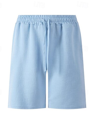  Herren Sportliche Shorts Sweat-Shorts Shorts Sommershorts Tasche Kordelzug Elastischer Bund Einfach Komfort Atmungsaktiv Kurz Outdoor Sport Klassisch Lässig Schwarz Weiß