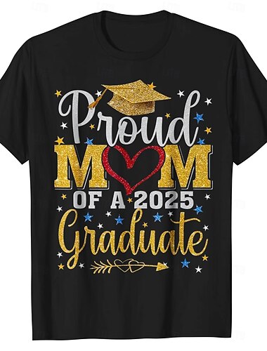  Ανδρικά Senior Tee Grad Tee Μπλουζάκι αποφοίτησης Κοντομάνικα Κοντομάνικο Λαιμόκοψη Ανοιξη καλοκαίρι γράμμα εκτύπωσης Μοντέρνα Υψηλής Ποιότητας Στάμπα Διακοπές Δρόμος Εξόδου Βαθυγάλαζο Λευκό Μαύρο