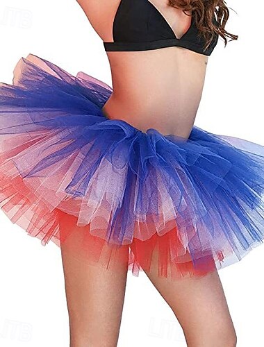  jupe tutu - tutus en tulle scintillant à plusieurs couches pour costume de fête pour femme