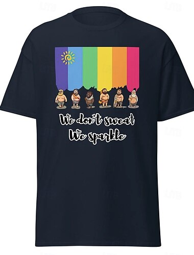  Regenbogenbär LGBTQ T-Shirt Pride Shirts Pride Grafik für Paare Männer Frauen Erwachsene Maskerade Heißprägung Pride Parade Pride Month