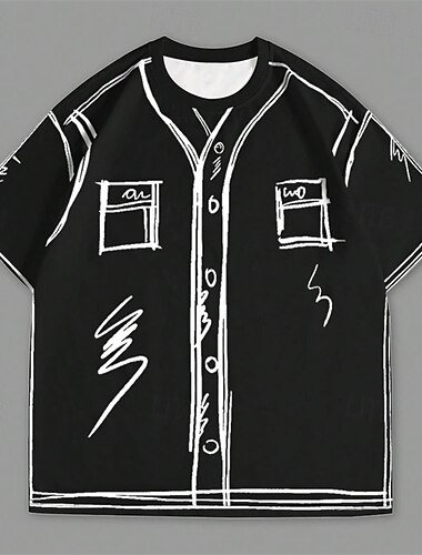  Homme T-shirt Chemise à manches courtes Manche Courte Col ras du cou Été imprimé Mode Designer Basique Graphique Vacances Rue Sortir Noir Rose Claire Bleu T-shirt haut de gamme pour homme