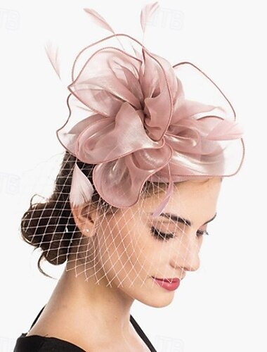  Headpiece Feathers Wedding Evening Party Elegant Wedding With Feather Headpiece Headwear