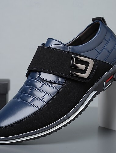  bruna slip-on sneakers för män med kardborreband – trendiga skor för vardagskläder och aktiv livsstil