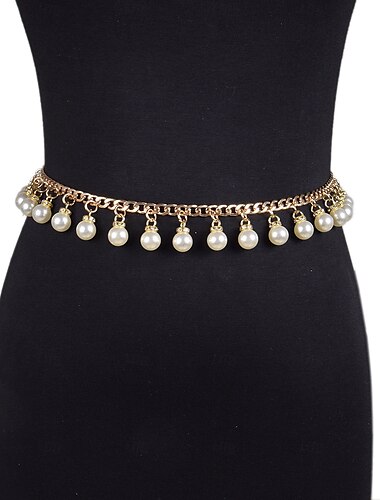  Chapelet Mariage / Fête / Soirée Ceinture Avec Pendentif / Perle Imitation / Ceinture Femmes Écharpes