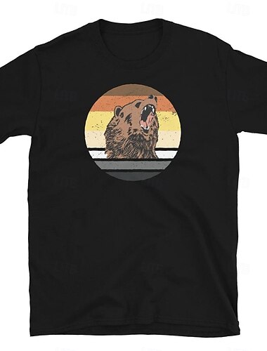  Regenbogenbär LGBTQ T-Shirt Pride Shirts Pride Grafik für Paare Männer Frauen Erwachsene Maskerade Heißprägung Pride Parade Pride Month