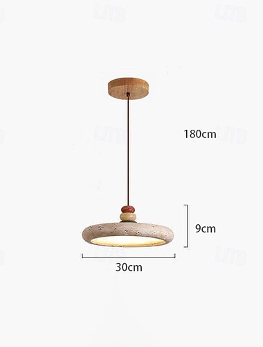  lumini cu pandantiv cu LED alb cald/alb 1 lumină japoneză wabi sabi holul hotelului coridor aproape de tavan iluminat creativ cameră restaurant balcon plafon lampă 100-265v