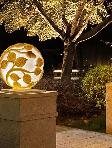  aplice de perete cu led de exterior alb cald simplitate ip54 lampa de gradina rezistenta la apa lumini de cale lumini de traseu vila moderna calea de curte lămpi de curte montare pe podea exterioară