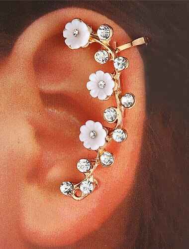  Damen Ohrringe Klassisch Blume Ohrringe Schmuck Silber / Gold Für Party Valentinstag Straße Ferien