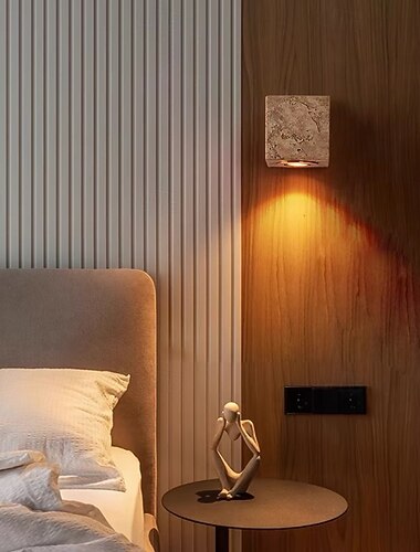  Innendørs Moderne Innendørs vegglamper Soverom Spisestue Stein Vegglampe 110-120V 220-240V 10 W