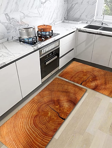  Rettangolo 2mm Tappeti Fatto a Macchina Materiali Compositi Antiscivolo Moderno Stampa Floreale