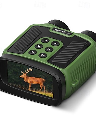  Nachtsichtbrille 3-Zoll-HD-Bildschirmfernglas mit 8-fachem Digitalzoom 5000-mAh-Akku Typ C