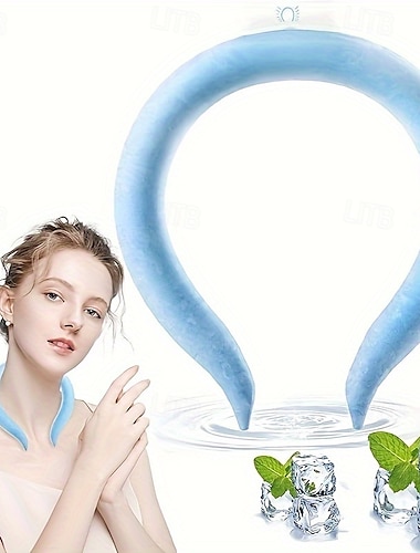  Tubo de enfriamiento reutilizable para el cuello, ideal para temperaturas inferiores a 28 °C (90 °F), ideal para climas cálidos y temperaturas de congelación inferiores a 28 °C (90 °F).