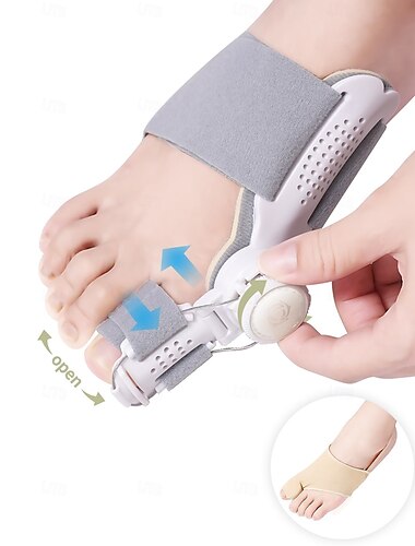  bunion corrector för kvinnor amp herr 2 i 1 justerbar stortåavlastning bunion splinter hammare tå plattång bekväm effektiv dubbel korrigering 1 set