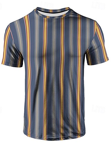  Herre T-shirt Henley-skjorte T-Shirts Kortærmet skjorte Kortærmet Rund Hals Sommer Plæd / Tern Mode Designer Basale Tern Mønster Ferierejse Gade I-byen-tøj Sort Grå Top T-shirt til mænd