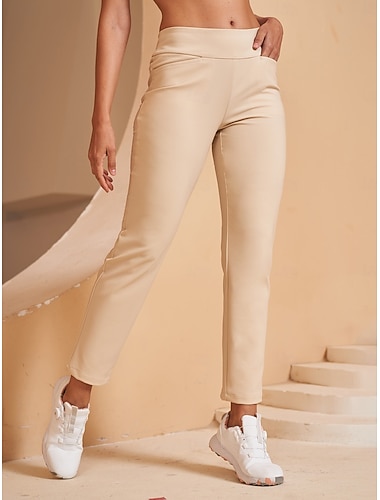 Per donna Pantaloni da golf Nero Rosa Rosso Pantaloni Abbigliamento da golf da donna Abbigliamento Abiti Abbigliamento   Per donna Pantaloni da golf Nero Rosa Rosso Pantaloni Abbigliamento da golf da donna Abbigliamento Abiti Abbigliamento