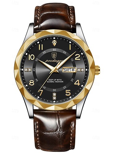  Da donna Da uomo Orologio al quarzo Moda Affari Luminoso Data Decorazione Lega Guarda