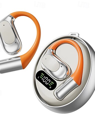  Drehbarer am Ohr montierter offener drahtloser Bluetooth-Kopfhörer mit langer Akkulaufzeit und Geräuschreduzierung​