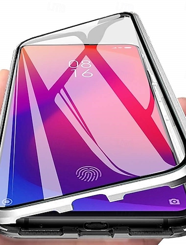  телефон Кейс для Назначение SSamsung Galaxy S25 S24 S23 S22 S21 Ultra Plus A54 A34 A14 A13 Чехол Магнитный адсорбционный футляр и протектор экрана Магнитный Полная защита тела Прозрачный