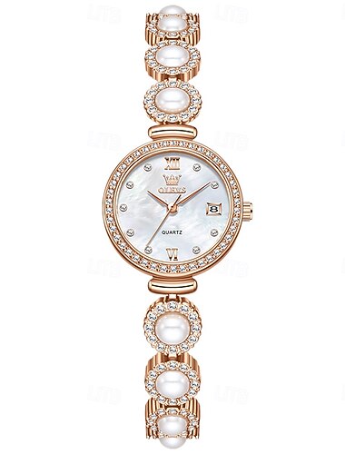  OLEVS 5635 montre en quartz de mode luxe décoration cadeau de la fête des mères pour femmes étanche montre de poche originale élégante femme dress watches