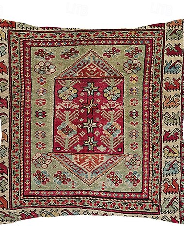  Ethisches vintage Dekorative Wurfkissenbezüge 1PC Südwestlicher weicher quadratischer Couchkissenbezug für Schlafzimmer Wohnzimmer Sofa Stuhl