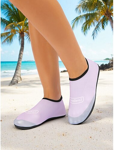  Schnelltrocknende Aquasocken für Damen – leichte Strand-Wasserschuhe | rutschfeste Barfuß-Surfschuhe zum Schwimmen, Yoga und Pool