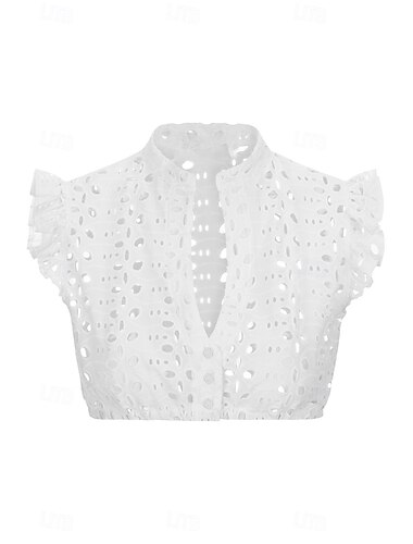  Oktoberfest bier Internationaal Bierfestival Kostuum Dirndl-blouse Oktoberfest / bier Bavarian Wiesn Weiden Dames Doek in traditionele stijl Top