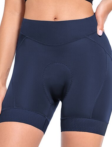 Arsuxeo Damen Radsport-Radhose: Fahrradunterwäsche-Shorts Fahrradhose Fahhrad Shorts Strumpfhosen Formpassend Mountainbike MTB Straßenradsport Sport Atmungsaktiv Reflektierende Streifen
